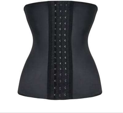 Waist Trainer S Zwart Shapewear Korset Afslankband Corset Body Shaper -Zweetband Waist Trainer Sport Fitness - Mannen Vrouwen Dames Heren - TheDivineLabel®