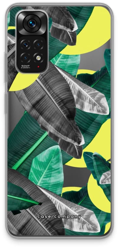 Case Company® - Hoesje geschikt voor Xiaomi Redmi Note 11 hoesje - Fantasie jungle - Soft Cover Telefoonhoesje - Bescherming aan alle Kanten en Schermrand