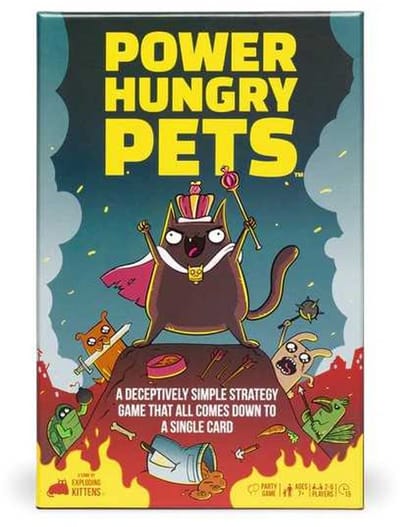 Power Hungry Pets - Engelstalig Kaartspel - Partyspel