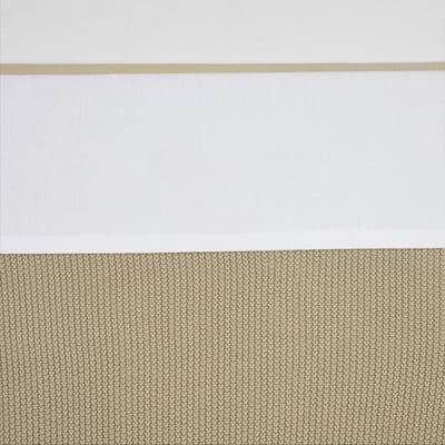 Meyco Baby Bies ledikant laken - sand - 100x150cm - 0.3 TOG
