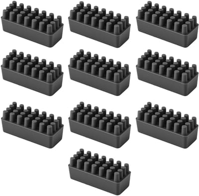 Joycabin Pack of 10 Silicone Mouth Brush for 3D Printer Bambu P1/X1, Silicone Erasers, Cleaning Tools, Mouthpieces - ShopVlot