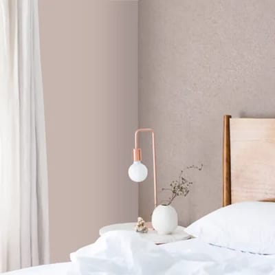 Decomode Vliesbehang Linen Shimmer - Zachtbruin - 10,05 M X 52 Cm