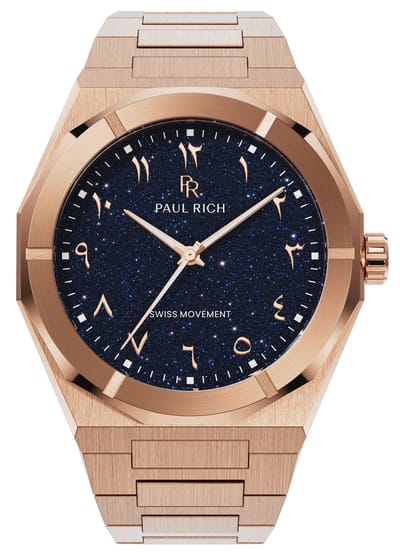 Paul Rich Star Dust II Desert Gold ARAB204 horloge