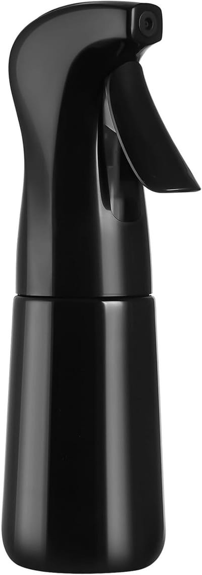 Fijne Vernevelaar van 200 ml voor Haar, Planten en Gezichtsreiniging - Zwart Design