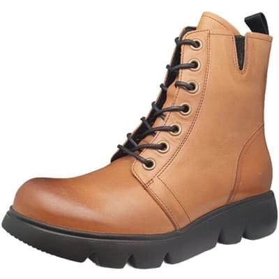Wolky Dames Hoge veterschoenen 06325 Hope XW Bruin