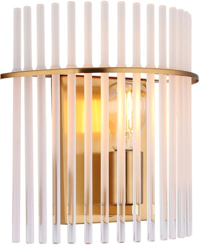 Globo - wandlamp - GORLEY - goud - glas - E27 - 15698WM