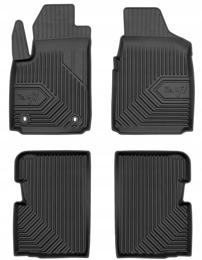 FROGUM No.77 - Automatten Set - FORD Ka Mk2 automat - TPE rubber - 3D randbescherming - Duurzaam en geurloos