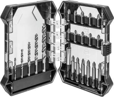 GRAPHITE Bitset & Boorset Metaal 22 delig