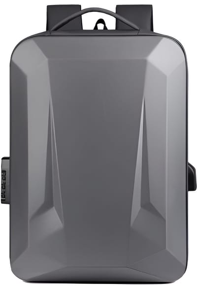 CarryQuest® - Rugzak Uitbreidbare Computertas - Zakenreis Bagagetas - 20-35L Capaciteit - Shell-Rugzak - Comfortabel Draagcomfort - Y4 Grijs
