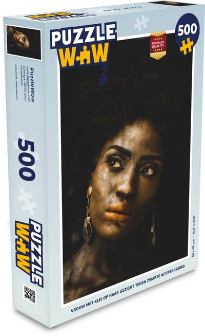 Puzzel Vrouwen - Oorbellen - Klei - Legpuzzel - Puzzel 500 stukjes