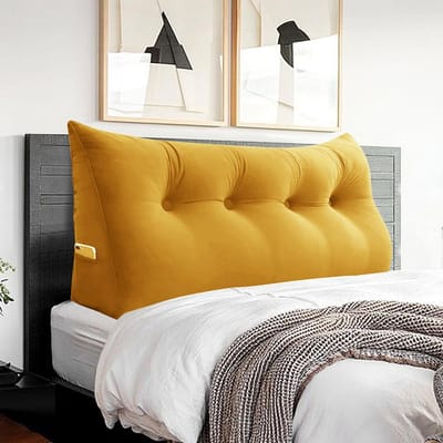 Groot Comfortabel Rugkussen en Leeskussen voor Bed en Bank