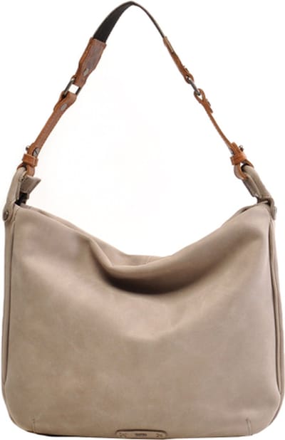 Berba Grote Schoudertas / Crossbodytas - Dames - Leer - Barbarossa Femme - Grijs