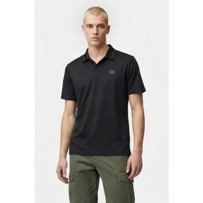 Arena Men's Poloshirt Solid Black-asphalt Taglia: S | Polo Outlet | Uomo | Nero