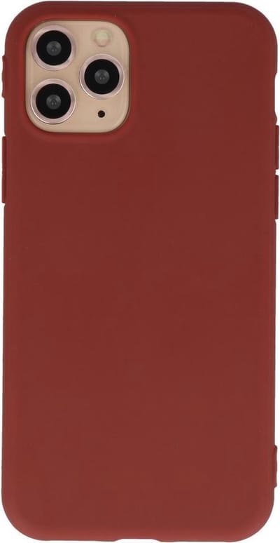 Bestcases Telefoonhoesje Backcover Hoesje iPhone 11 Pro - Bruin