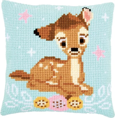 Vervaco - Kruissteekkussen kit - Disney Bambi - PN-0172098 - Borduren - Borduurpakket - Borduurpakket volwassenen - Borduurpakket kind
