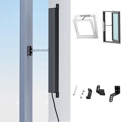 Elektrische Raamopener - Kettingmotor Actuator - Automatisch Ventileren - Ultra Stille Werking - 300-700 mm - Zilverkleurig