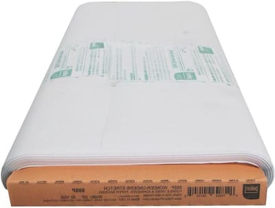 Tussenvoering - Stof versteviger - Kleding maken - Stretch stof - 20 inch breed - Wit