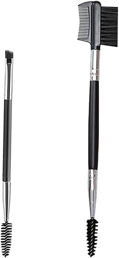 Professionele Make-up Tool Set voor Wimpers en Wenkbrauwen, Dubbelzijdige Wenkbrauw- en Wimperkam, Scheiding en Styling van Wimpers en Wenkbrauwen