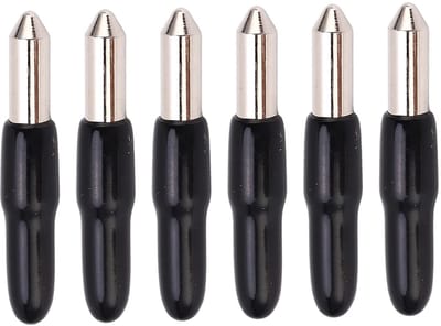 Dailygoods - Vervangend Snijmes - 10 Stuks Plottermes - Hoogwaardige snijkwaliteit - 60 ° Hoek - Geschikt voor Vinyl en Stoffen - Ideaal voor Creatiev
