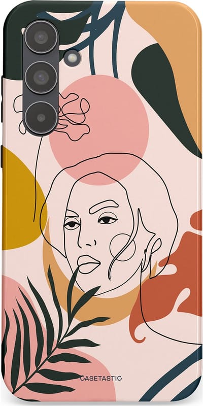 Casetastic Hoesje Geschikt voor Samsung A55 - Stijlvolle Beschermende Duo-layer Case - Elegantie van binnen