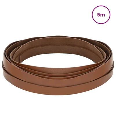 vidaXL - Leren - riem - 1 - Bruin - 500 - x - 1,5 - cm - Leer