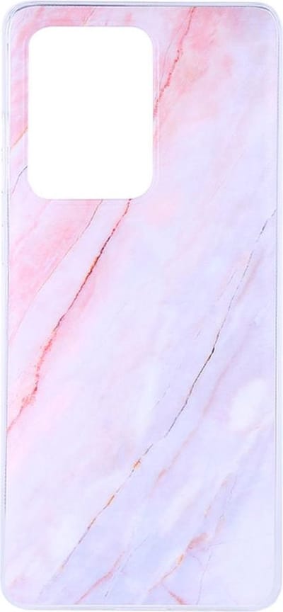 Shop4 - Geschikt voor Samsung Galaxy S20 Ultra Hoesje - Zachte Back Case Marmer