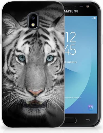 Samsung Galaxy J3 2017 TPU Hoesje Tijger
