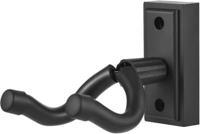 Gitaar Wandhanger - Muurhaak Houder - Instrument Opslag - Zachte Siliconen Vulling - N.v.t. - Zwart