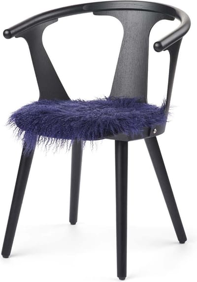 Sheepskin House - Curly Schapenvacht Stoel Cover - D38 cm