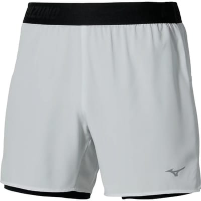 2 in 1 shorts Mizuno Core 5.5"