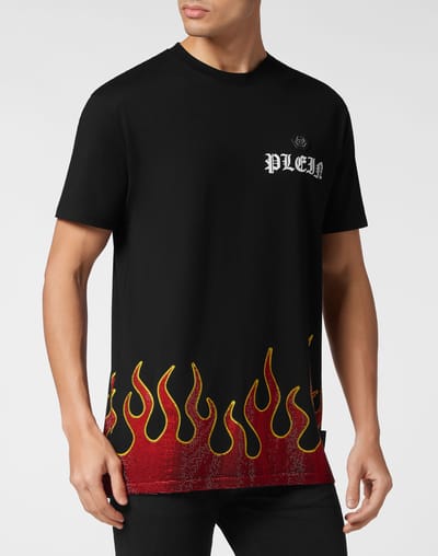 T-Shirt Ronde Hals Flame