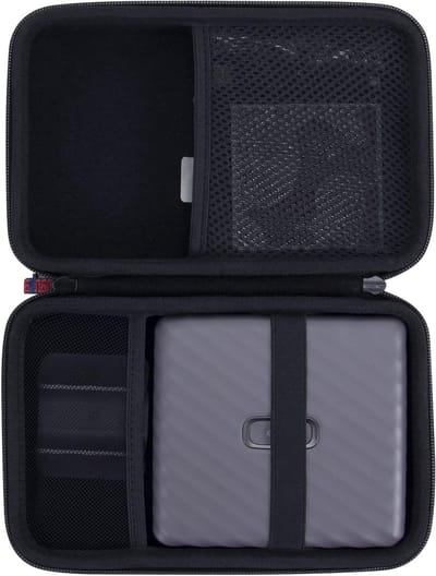 Draagbare Hard Case voor Fujifilm Instax Link Wide Foto Printer met Extra Bescherming en Opbergruimte