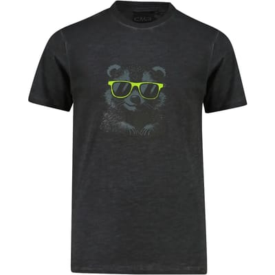 T-shirt van gemêlede jersey kind CMP