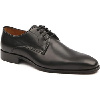 Melik Schoen Derby Marizo Zwart - Maat 41 - Heren - Nette schoenen