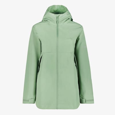 Mountain Peak dames outdoor jas groen - Maat S