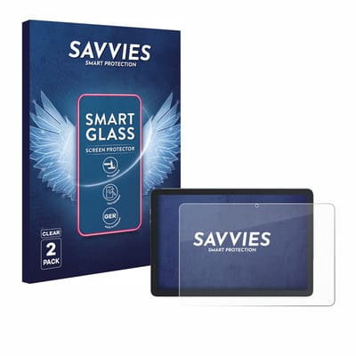 2 Stuks Savvies Screenprotector - geschikt voor Cubot Tab 65 10.1" - beschermfolie glas transparant