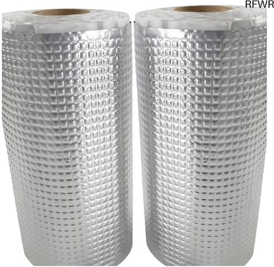 RFWR® Geluidsisolatie Mat voor Auto - Zelfklevende Aluminium Butyl Isolatiemat 4m x 0.25m