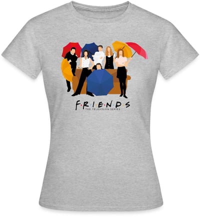Friends Paraplu's Pose T-Shirt Dames