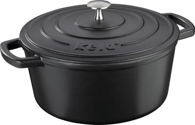 Kela Calido Braadpan 26 cm Zwart