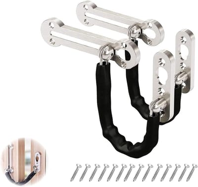 Extra dikke deur kettingslot roestvrij staal beveiliging deur ketting slot deur ketting anti-diefstal gesp deurslot zware vergrendeling vergrendeling ketting vergrendeling deur ketting voor thuis