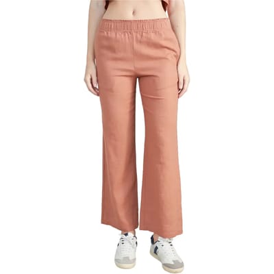 Vrouwen geplooide linnen broek 24 Colours