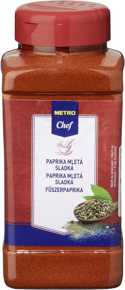 METRO Chef Paprikapoeder zacht 550 gram