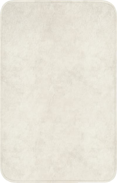 WC mat 50x80 cm - Antislip - Crème - Egaal - Beton - Toiletmat - Vloermat - Douchemat - Toilet tapijt - Toiletmatten