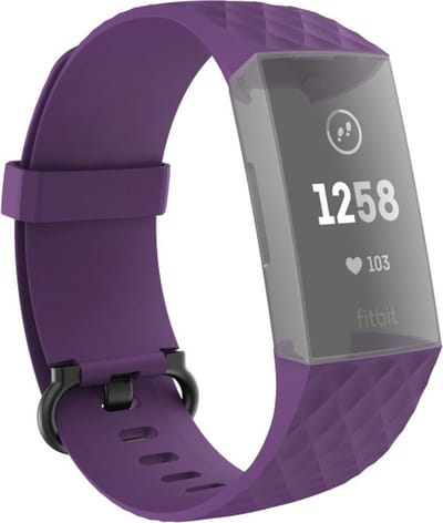 Hama Polsband Voor Fitbit Charge 3/4 Vervangend Horlogebandje Universeel Pa.