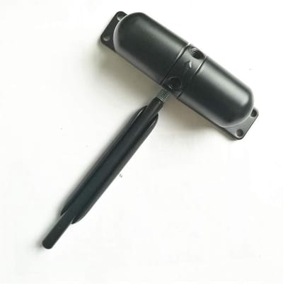 Automatische Deursluiter - Veer Poortscherm - Deuren Sluiten - Hydraulisch Verstelbaar - 10x10x10 mm - Wit Grijs