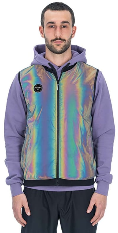Cube Safety Wind Gilet Paars 2XL Man