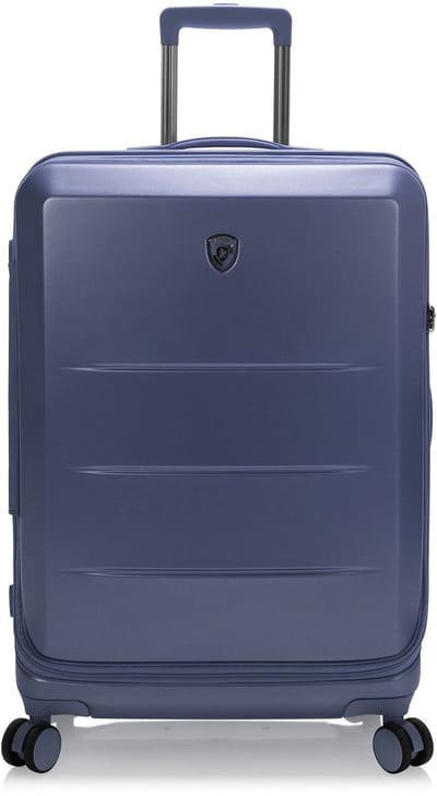 Heys EZ Fashion 4 wielen Trolley M 66 cm met uitbreidingsplooi - Harde bagage - TSA slot - navy