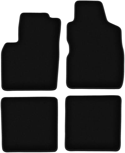 BASIC zwarte veloursmatten voor: Fiat Panda II hatchback (2002-2010)
