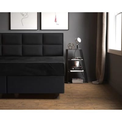 Sleeptime Velvet Hoeslaken - DE MEEST ZACHTE HOESLAKEN - 140x200 - Zwart