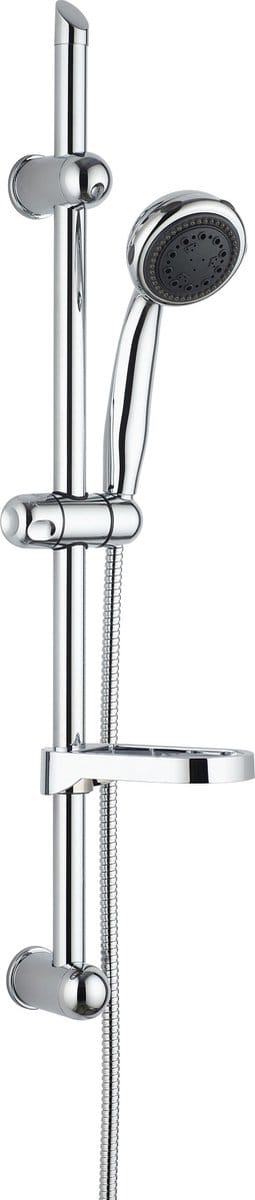 SCHÜTTE FRESH Doucheset Met Handdouche - 76 cm Glijstang - 8 Standen - Chroom